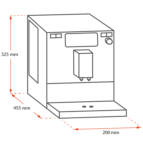 cafetera Automática solo, E950-104