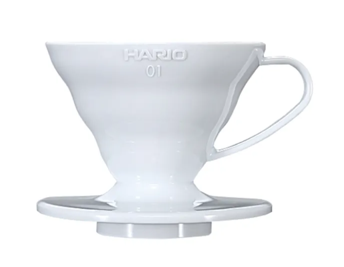 Hario V60 Plastic Dripper 01 Blanco
