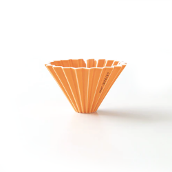 Origami Dripper Cerámica S Naranja