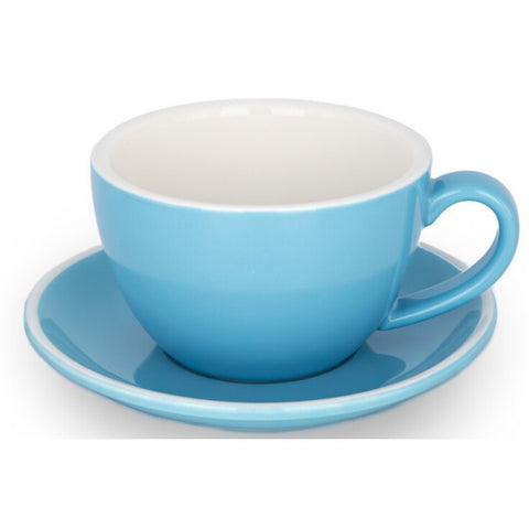 TAZA & PLATO EPIC BREAKFAST PEQUEÑA AZUL 280ML