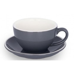 TAZA & PLATO EPIC BREAKFAST GRIS 360ML