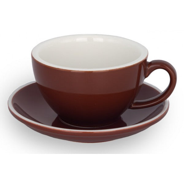 TAZA & PLATO EPIC BREAKFAST PEQUEÑA CARAMELO 280ML