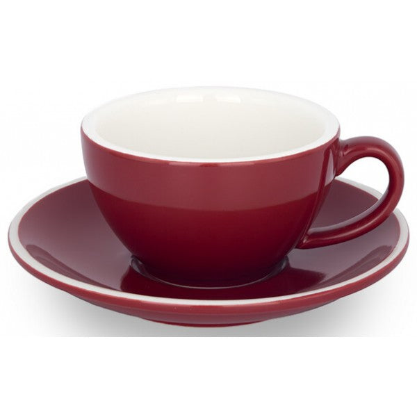 TAZA & PLATO EPIC CAPPUCCINO ROJO 230ML