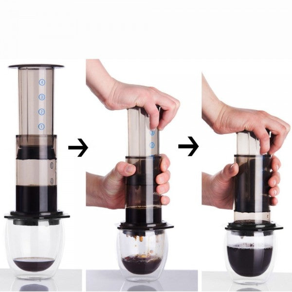 AeroPress - Pressure coffee maker for coffees and espressos